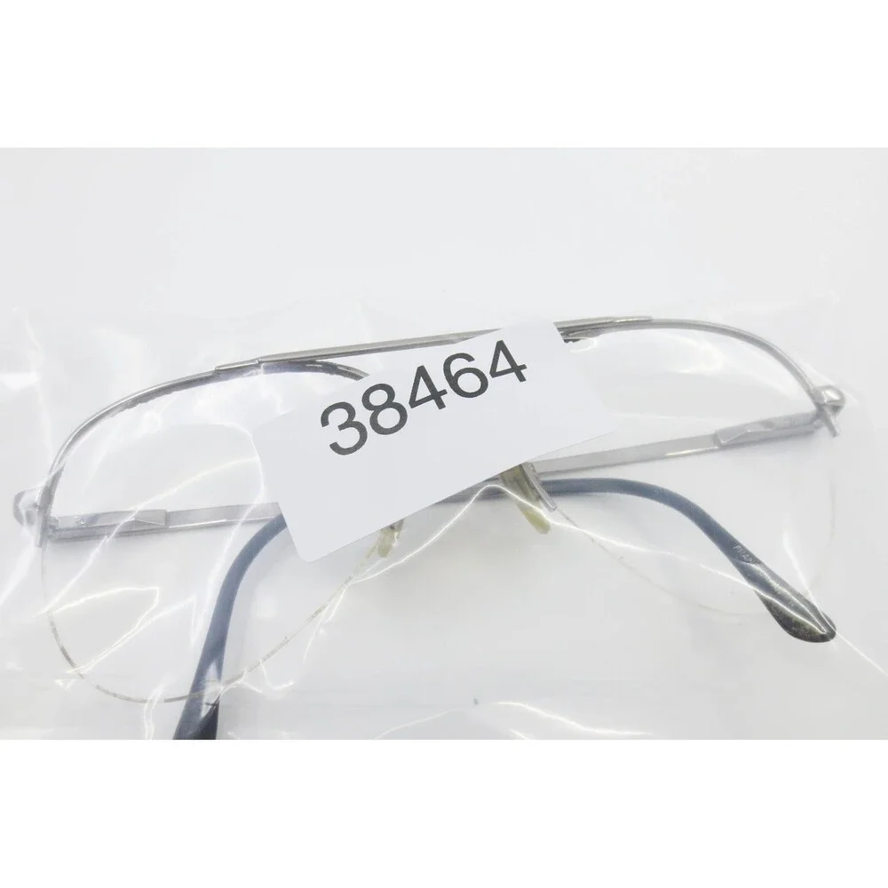Altair Eyewear Model 245 Aviator Eyeglass Frames Gunmetal Gray 58-17-145